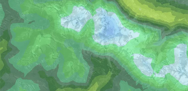 Perceived temperature overlay